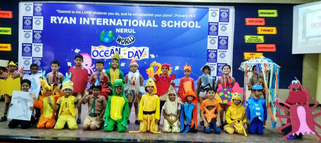 WORLD OCEAN DAY - Ryan International School, Nerul